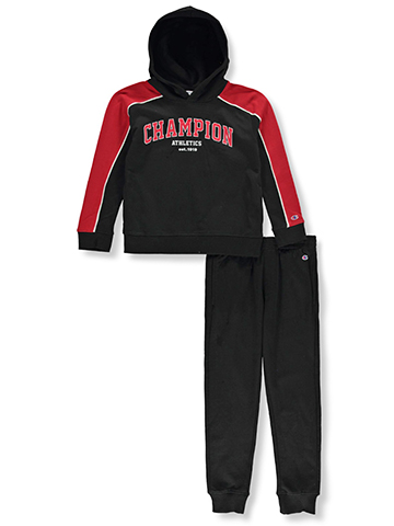 Champion Boys' 2-Piece Colorblock Joggers Set Outfit - CookiesKids.com