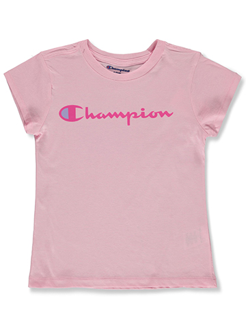 Champion Girls' Script T-Shirt - CookiesKids.com