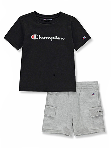 Champion Boys' 2-Piece Shorts Set Outfit - CookiesKids.com