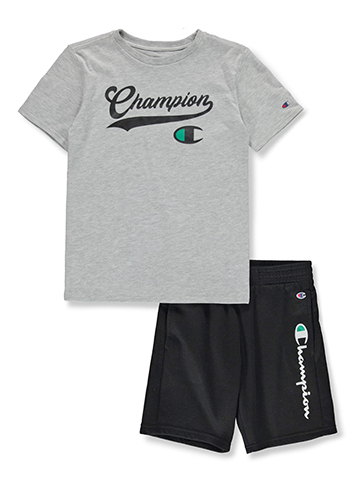 Champion Boys' 2-Piece Shorts Set Outfit - CookiesKids.com