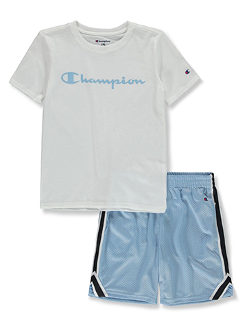 Champion Boys' 2-Piece Shorts Set Outfit - CookiesKids.com