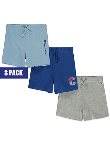 Champion Baby Boys' 3-Pack Performance Shorts - CookiesKids.com