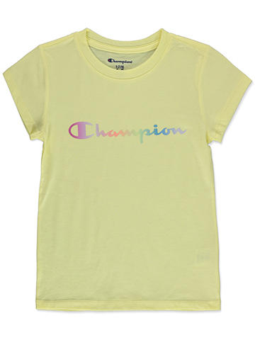 Champion Girls' Rainbow Script T-Shirt - CookiesKids.com