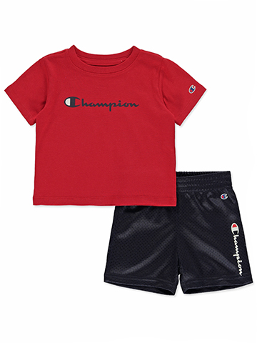 Champion Baby Boys' 2-Piece Shorts Set Outfit - CookiesKids.com