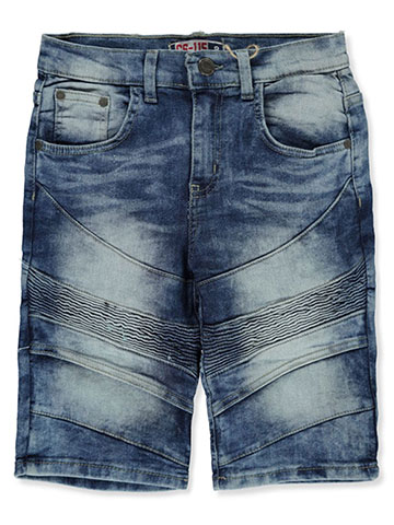 White GS-115 Baby Boys Moto Jeans 12 Months