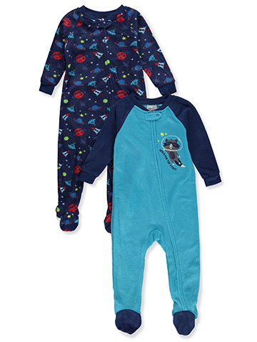 Sleep On It Boys' 2-Pack Sleeper Coveralls - CookiesKids.com