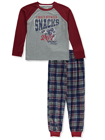 Sleep On It Boys' 2-Piece Pizza Sleep Set - CookiesKids.com