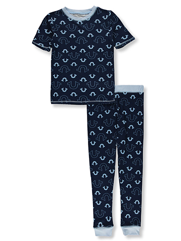 True Religion Boys' 2-Piece Horseshoe Pajamas Set - CookiesKids.com