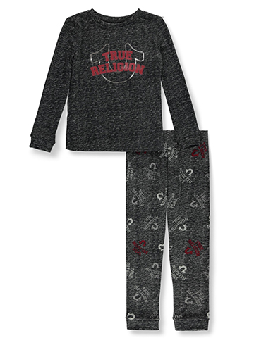 True Religion Boys' 2-Piece Horseshoe Pajamas Set - CookiesKids.com