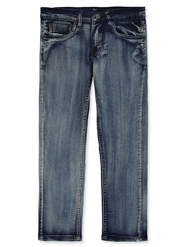 Steve's Jeans Boys' Stretch Fit Denim Slim Acid Jeans - CookiesKids.com