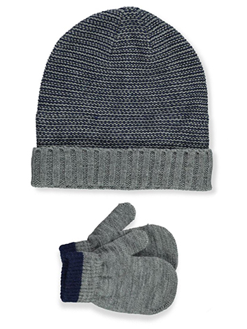 Carter's Baby Boys' 2-Piece Hat With Mittens Set - CookiesKids.com