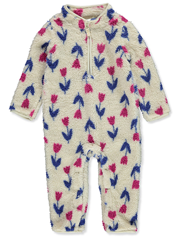 Carter's Baby Girls' Sherpa Coveralls - CookiesKids.com
