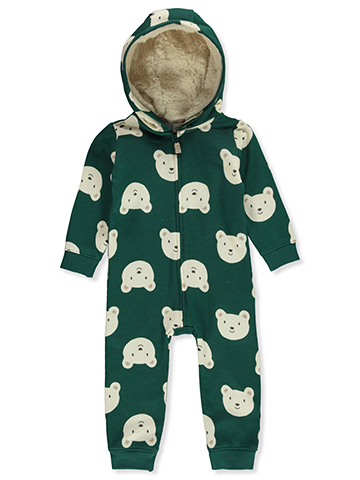 Carter's Baby Boys' Sherpa Bear Coveralls - CookiesKids.com