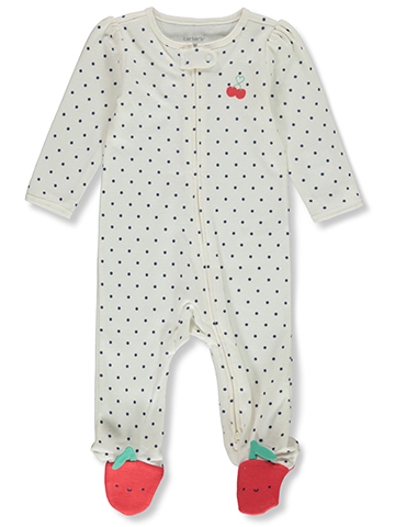 Carter's Baby Boys' Cherry Footed Coveralls - CookiesKids.com