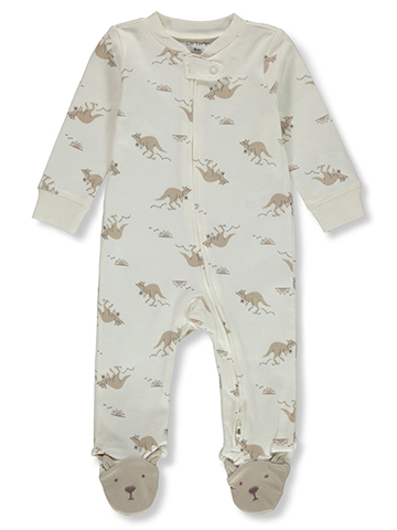 Carter's Baby Boys' Kangaroo Footed Coveralls - CookiesKids.com