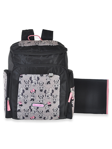 Disney Minnie Mouse Baby Boys' 14-Pocket Diaper Bag - CookiesKids.com