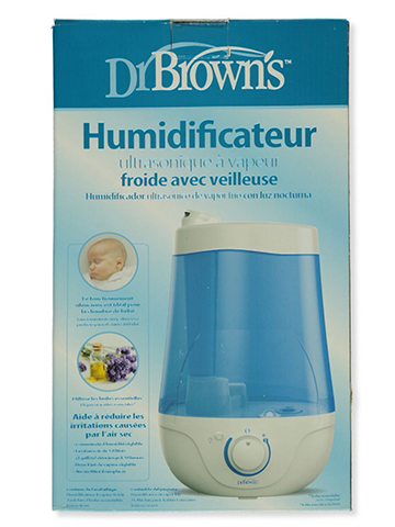 Dr. Brown's Ultrasonic Cool Mist Humidifier With Night Light - CookiesKids.com