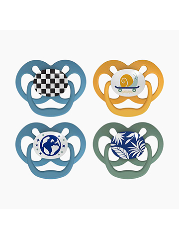 Dr. Brown's 4-Pack Pacifiers - CookiesKids.com