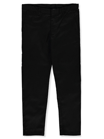 Denice Boys' Flat Front 5-Pocket Pants With Cell Phone Pocket - CookiesKids.com