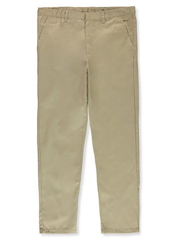 Denice Boys' Flat Front Pants With Cellphone Pocket - CookiesKids.com