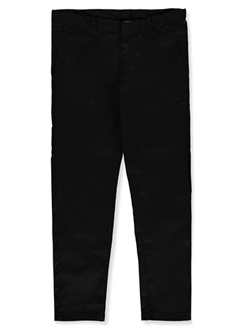 Denice Boys' Flat Front 5-Pocket Pants With Cell Phone Pocket - CookiesKids.com