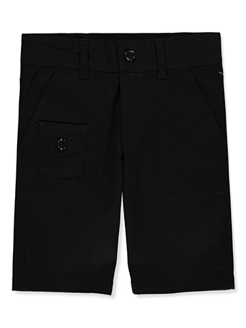 Denice Girls' Stretch Twill Shorts - CookiesKids.com