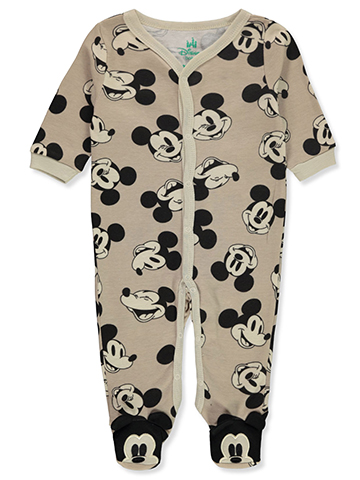 Disney Mickey Mouse Baby Boys' Footed Coveralls - CookiesKids.com