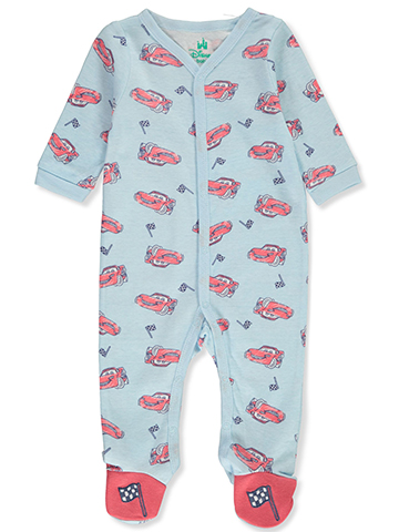 Disney Cars Baby Boys' Footed Coveralls - CookiesKids.com