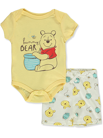 Disney Winnie The Pooh Baby Boys' 2-Piece Shorts Set Outfit - CookiesKids.com