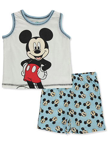 Disney Mickey Mouse Baby Boys' 2-Piece Basketball Shorts Set Outfit - CookiesKids.com