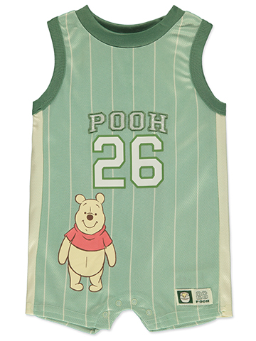 Disney Winnie The Pooh Baby Boys' Basketball Romper - CookiesKids.com