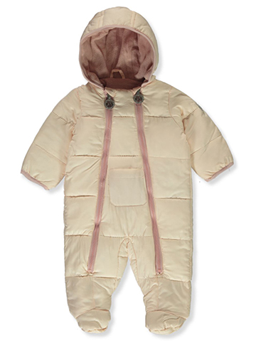 DKNY Baby Girls' Quilted Pram Suit - CookiesKids.com