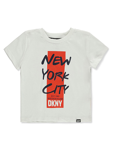 DKNY Boys' Vertical T-Shirt - CookiesKids.com