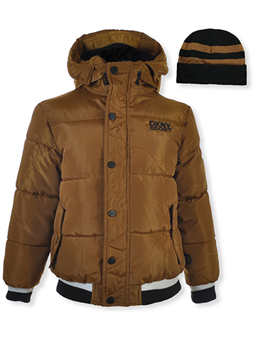 DKNY Boys' Puffer Jacket - CookiesKids.com