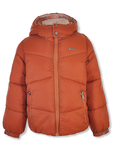 DKNY Girls' Puffer Jacket - CookiesKids.com