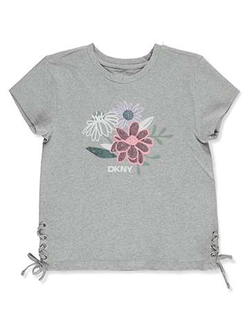 DKNY Girls' Flower T-Shirt - CookiesKids.com
