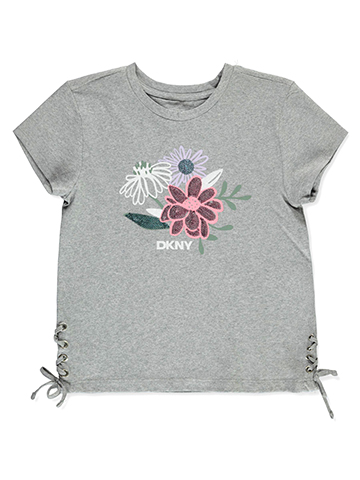 DKNY Girls' Flower T-Shirt - CookiesKids.com