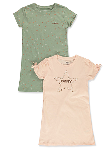 DKNY Girls' 2-Pack T-Shirt Dresses - CookiesKids.com