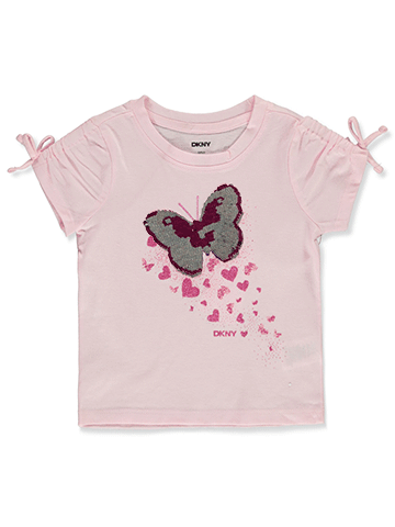 DKNY Girls' Butterfly T-Shirt - CookiesKids.com