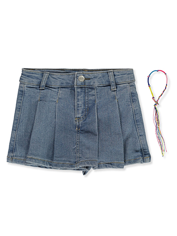 DKNY Girls' 2-Piece Skorts With Accessory - CookiesKids.com