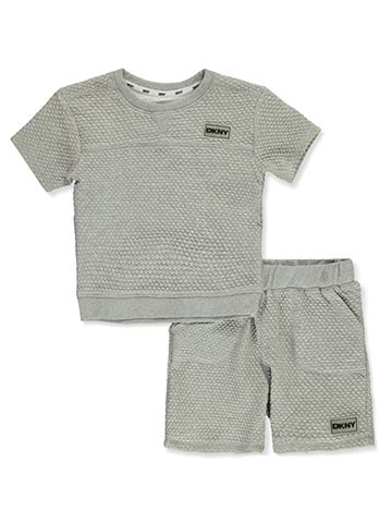 DKNY Boys' 2-Piece Shorts Set Outfit - CookiesKids.com