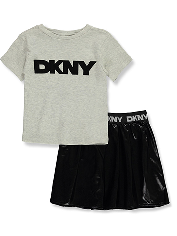 DKNY Girls' 2-Piece Skirt Set Outfit - CookiesKids.com