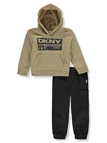 DKNY Boys' 2-Piece Joggers Set Outfit - CookiesKids.com