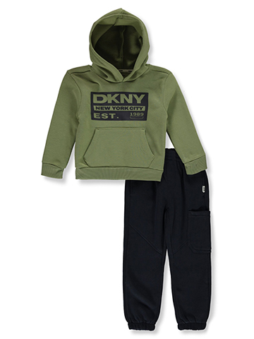 DKNY Boys' 2-Piece Joggers Set Outfit - CookiesKids.com