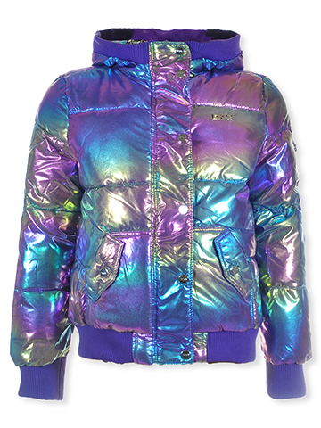 DKNY Girls' Cire Puffer Jacket - CookiesKids.com
