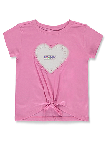 DKNY Girls' Heart T-Shirt - CookiesKids.com