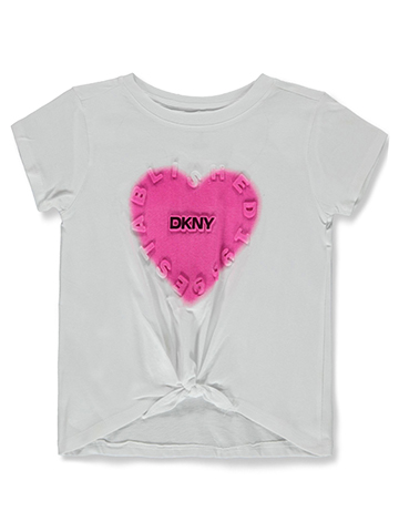 DKNY Girls' Heart T-Shirt - CookiesKids.com