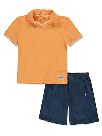DKNY Boys' 2-Piece Shorts set Outfit - CookiesKids.com