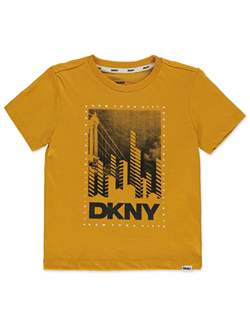 DKNY Boys' Graphic T-Shirt with City Skyline Print - CookiesKids.com
