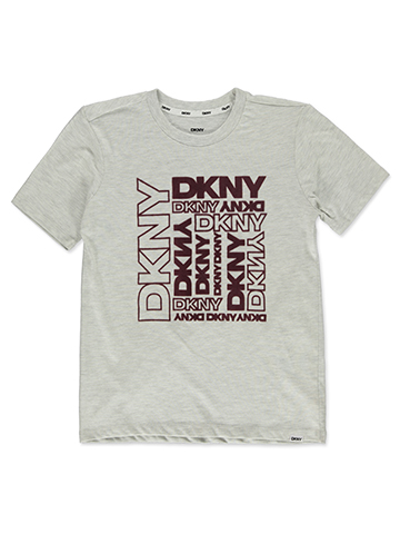 DKNY Boys' Logo Graphic Print Short-Sleeve T-Shirt - CookiesKids.com